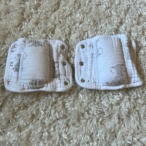 Baby car seat strap covers